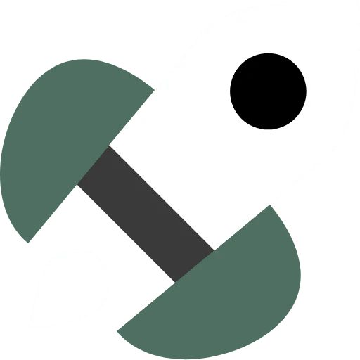 green and white icon of conversion rate increase with transparent background